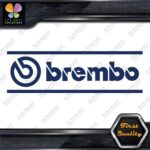 Compatible Brembo Brakes Calipers JDM Tuning Racing Vinyl Decals Stickers - Image 11