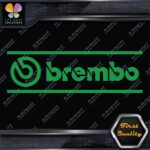 Compatible Brembo Brakes Calipers JDM Tuning Racing Vinyl Decals Stickers - Image 13