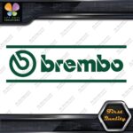 Compatible Brembo Brakes Calipers JDM Tuning Racing Vinyl Decals Stickers - Image 15