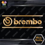 Compatible Brembo Brakes Calipers JDM Tuning Racing Vinyl Decals Stickers - Image 16