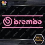 Compatible Brembo Brakes Calipers JDM Tuning Racing Vinyl Decals Stickers - Image 20