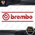 Compatible Brembo Brakes Calipers JDM Tuning Racing Vinyl Decals Stickers - Image 3