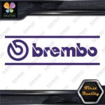 Compatible Brembo Brakes Calipers JDM Tuning Racing Vinyl Decals Stickers - Image 21