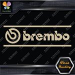 Compatible Brembo Brakes Calipers JDM Tuning Racing Vinyl Decals Stickers - Image 22