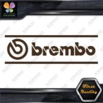 Compatible Brembo Brakes Calipers JDM Tuning Racing Vinyl Decals Stickers - Image 23