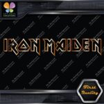 Compatible Iron Maiden Rock Band Hollow Logo Musical Group Vinyl Decals Stickers - Image 19