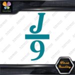 Compatible J 9 Boats J9 Sailing Boating Sports Logo Decals Stickers Vinyl - Image 14