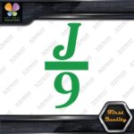 Compatible J 9 Boats J9 Sailing Boating Sports Logo Decals Stickers Vinyl - Image 15