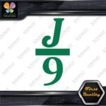 Compatible J 9 Boats J9 Sailing Boating Sports Logo Decals Stickers Vinyl - Image 16