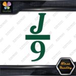 Compatible J 9 Boats J9 Sailing Boating Sports Logo Decals Stickers Vinyl - Image 17