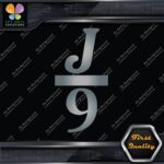 Compatible J 9 Boats J9 Sailing Boating Sports Logo Decals Stickers Vinyl - Image 19