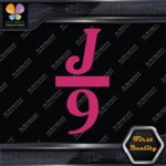 Compatible J 9 Boats J9 Sailing Boating Sports Logo Decals Stickers Vinyl - Image 21