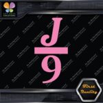 Compatible J 9 Boats J9 Sailing Boating Sports Logo Decals Stickers Vinyl - Image 22