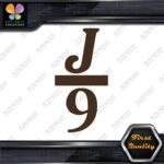 Compatible J 9 Boats J9 Sailing Boating Sports Logo Decals Stickers Vinyl - Image 24