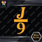 Compatible J 9 Boats J9 Sailing Boating Sports Logo Decals Stickers Vinyl - Image 8