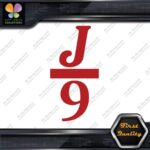 Compatible J 9 Boats J9 Sailing Boating Sports Logo Decals Stickers Vinyl - Image 10