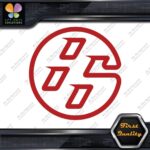 Compatible Toyota 86 GT Racing Circle JDM Tuning Logo Decals Stickers Vinyl - Image 3