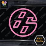 Compatible Toyota 86 GT Racing Circle JDM Tuning Logo Decals Stickers Vinyl - Image 21