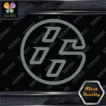 Compatible Toyota 86 GT Racing Circle JDM Tuning Logo Decals Stickers Vinyl - Image 5