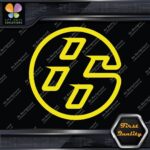 Compatible Toyota 86 GT Racing Circle JDM Tuning Logo Decals Stickers Vinyl - Image 6