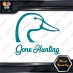 Gone Hunting Duck Head Sports Animals Ducks Wild Nature Decals Stickers Vinyl - Image 13