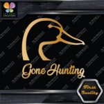 Gone Hunting Duck Head Sports Animals Ducks Wild Nature Decals Stickers Vinyl - Image 17