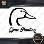 Gone Hunting Duck Head Sports Animals Ducks Wild Nature Decals Stickers Vinyl - Image 3