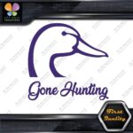 Gone Hunting Duck Head Sports Animals Ducks Wild Nature Decals Stickers Vinyl - Image 22
