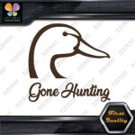 Gone Hunting Duck Head Sports Animals Ducks Wild Nature Decals Stickers Vinyl - Image 24