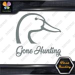 Gone Hunting Duck Head Sports Animals Ducks Wild Nature Decals Stickers Vinyl - Image 4