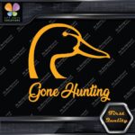 Gone Hunting Duck Head Sports Animals Ducks Wild Nature Decals Stickers Vinyl - Image 6