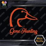 Gone Hunting Duck Head Sports Animals Ducks Wild Nature Decals Stickers Vinyl - Image 7