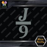 Compatible J 9 Boats J9 Sailing Boating Sports Logo Decals Stickers Vinyl - Image 26