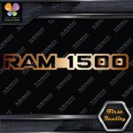 Compatible 1500 Modern Name 1 line Emblem Trucks Logo Vinyl Decals Stickers - Image 19