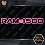 Compatible 1500 Modern Name 1 line Emblem Trucks Logo Vinyl Decals Stickers - Image 21