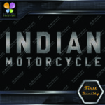 Compatible Indian Motorcycles Logo Classic Letters 2 Lines Vinyl Decals Stickers - Image 12