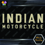 Compatible Indian Motorcycles Logo Classic Letters 2 Lines Vinyl Decals Stickers - Image 14