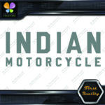 Compatible Indian Motorcycles Logo Classic Letters 2 Lines Vinyl Decals Stickers - Image 25