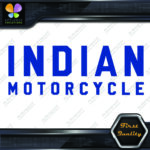 Compatible Indian Motorcycles Logo Classic Letters 2 Lines Vinyl Decals Stickers - Image 5