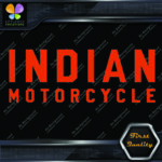Compatible Indian Motorcycles Logo Classic Letters 2 Lines Vinyl Decals Stickers - Image 9