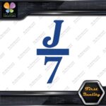 Compatible J 7 Boats J7 Sailing Boating Sports Logo Decals Stickers Vinyl - Image 11