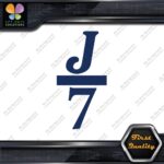 Compatible J 7 Boats J7 Sailing Boating Sports Logo Decals Stickers Vinyl - Image 12