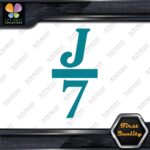 Compatible J 7 Boats J7 Sailing Boating Sports Logo Decals Stickers Vinyl - Image 13