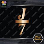 Compatible J 7 Boats J7 Sailing Boating Sports Logo Decals Stickers Vinyl - Image 19