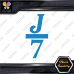 Compatible J 7 Boats J7 Sailing Boating Sports Logo Decals Stickers Vinyl - Image 3