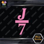 Compatible J 7 Boats J7 Sailing Boating Sports Logo Decals Stickers Vinyl - Image 21