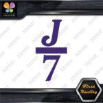 Compatible J 7 Boats J7 Sailing Boating Sports Logo Decals Stickers Vinyl - Image 22