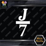 Compatible J 7 Boats J7 Sailing Boating Sports Logo Decals Stickers Vinyl - Image 5