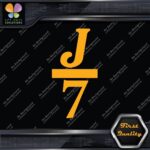 Compatible J 7 Boats J7 Sailing Boating Sports Logo Decals Stickers Vinyl - Image 7