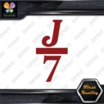 Compatible J 7 Boats J7 Sailing Boating Sports Logo Decals Stickers Vinyl - Image 10